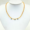 Diana necklace - Aquamarine
