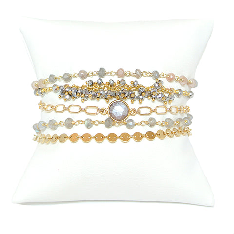 Wrap Bracelet - Glow - Gold