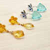 Aqua Drop Earrings