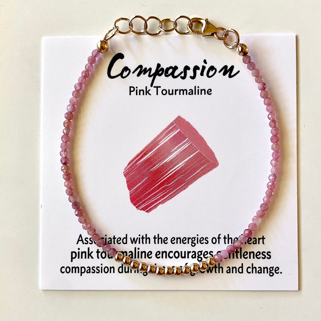 Essential Energy Bracelet - Pink Tourmaline