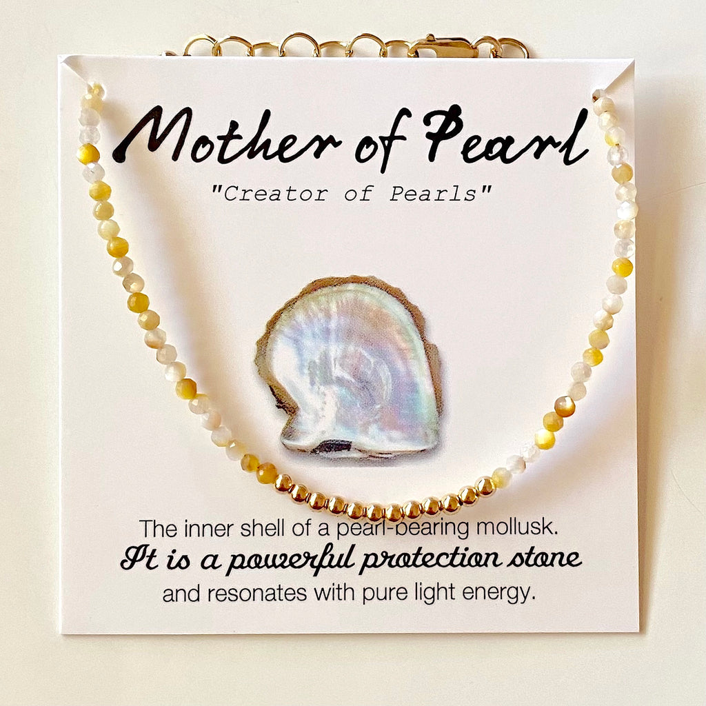 Essential Energy Bracelet - Mother of Pearl