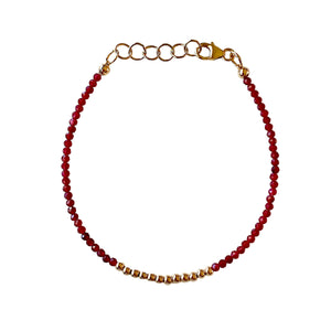 Essential Energy Bracelet - Red Jade