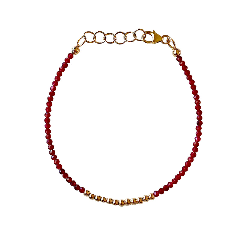 Essential Energy Bracelet - Red Jade