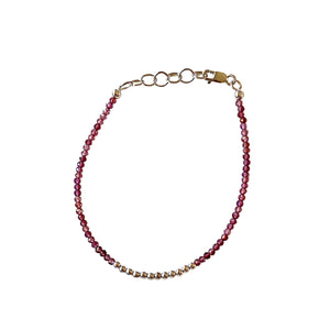 Essential Energy Bracelet - Rhodolite Garnet