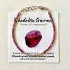 Essential Energy Bracelet - Rhodolite Garnet