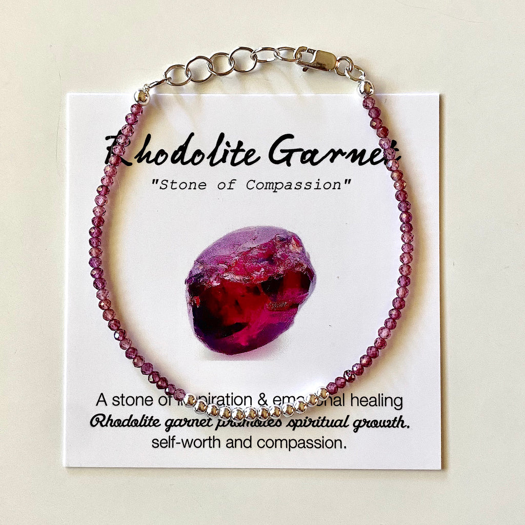 Essential Energy Bracelet - Rhodolite Garnet