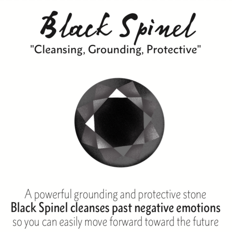 Essential Energy Bracelet - Black Spinel