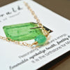Essential Energy Gemstone Necklace: Emerald - Successful Love