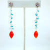 Spike Swinger Earrings - Owyhee Opal