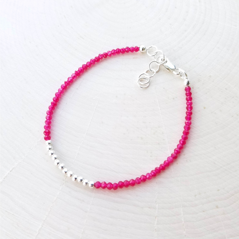 Essential Energy Bracelet - Pink Onyx