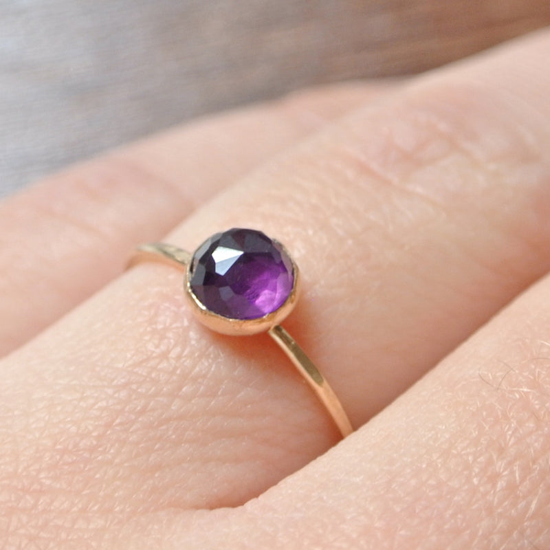 Amethyst Essential Energy Ring - Protective