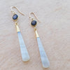 Alexandra Earrings - Lapis Blue