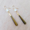 Spike Swinger Earrings -Lapis Lazuli